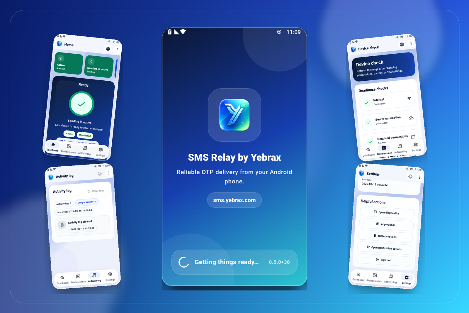 تطبيق Android Relay